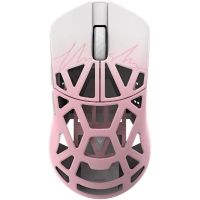 WLMouse Beast X Max V2 Wireless Gaming Mouse   Pink/White