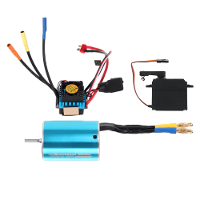 Wltoys 104002 RC Auto Reserveonderdeel 3650 4500KV Brushless Motor 45A ESC 6KG 3 Kabels Servo 2187 2188 2189 Voertuigmod