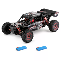 Wltoys 124016 V8 1/12 4WD 2.4G RC Auto Borstelloze Woestijn Truck Off Road Voertuigen Modellen Hoge Snelheid 75km/u Meta