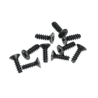 Wltoys 124017 1/12 RC auto onderdelen, keramische zelftappende schroeven verzonken kop, 2.6*8*10, 2.6*10KB voertuigen mo