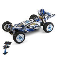 Wltoys 124017 V2 Brushless Nieuw Upgraded 4300KV Motor 0.7M 19T RTR 1/12 2.4G 4WD 70km/h RC Auto Voertuigen Metalen Chas