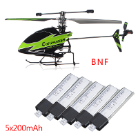 Wltoys V911 1 4ch Helicopter Green Bnf With 200mah Batteries
