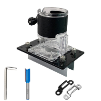 Draagbare onzichtbare connector 2 in 1 Slotter Punch Locator meubels trimschaafmachine gleuven frezen houtbewerking gere