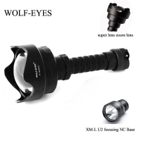 Wolf Eyes Seal Hunter Cree Xm L U2 1000lm Zoomable Led Flashlight