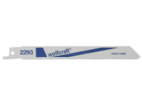 Wolfcraft 2293000 2 reciprozaagbladen Zaagbladlengte 152 mm