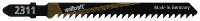 Wolfcraft 2311000 2 decoupeerzaagbladen 2 stuk(s)