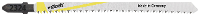 Wolfcraft 2324000 Decoupeerzaagbladen HCS 130 mm T schacht 1 stuk(s)