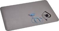 Wolfgang Warmbier ESD bureaumatset Platina grijs (l x b) 900 mm x 610 mm