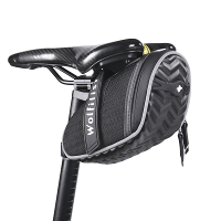 Wolfilist Bike Zadeltas 0.5L Grote Capaciteit Waterdicht 0.2Kg Lichtgewicht Fietszakje voor Mountainbike en Racefiets