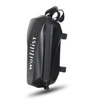 Wolfilist elektrische scootertas 3L grote capaciteit waterdicht 0,3 kg lichtgewicht fietsvoortas voor MTB fietsen