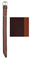 Wolters Halsband Voor Hond Terravita Plat Kastanje/kokos #95;_30 Mmx45 Cm
