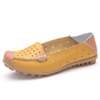 Women Casual Flat Shoes Slip On Leisure Shoes Breathable Ballet Shoes