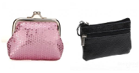 Women Small Coin Wallet Sequins Candy Colored Coins Wedding Gift