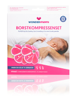Wondermom 3 in 1 Borst Parelkompressenset