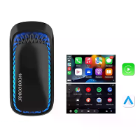 Wooboobox Z1RGB Draadloze Carplay Android Auto Adapter Slimme Box Plug And Play Bluetooth WiFi Snelle Verbinding Univers