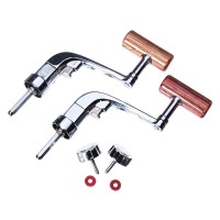 Wooden Handle Reel Crank Fishing Handle Folding Crank 3000 6000