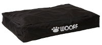 Wooff Matras Korrelkussen Canvas Zwart #95;_110x70x15 Cm