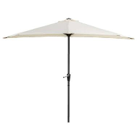 Le Sud balkonparasol Avignon   ecru   Ø140 cm   Leen Bakker