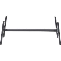 WOOOD potenset hoog opbergkast Derby 47x122x40 cm   Leen Bakker