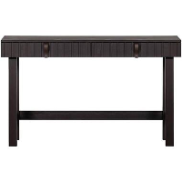 WOOOD sidetable Hux   bruinzwart   75x126x40 cm