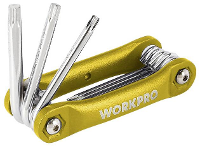 WorkPro Torx Haakse schroevendraaierset T 8, T 10, T 15, T 20, T 25, T 27, T 30, T 40