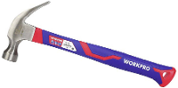 WorkPro WP241010 Klauwhamer Ergonomische handgreep, Hard 337 g 1 stuk(s)