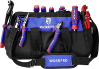 WorkPro Gereedschapstas, leeg (l x b x h) 510 x 260 x 290 mm