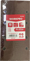 WorkPro WP407200 Schuurpapier Met klittenband (l x b) 187 mm x 93 mm 10 stuk(s)