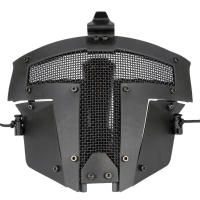 WoSporT MA 96 Outdoor Iron Warrior Jacht Tactisch Gezichtsmasker Stalen Mesh