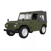WPL C84 1S 1/10 2.4G 4WD RTR RC auto JIMNY Truck Volledig schaal Krieppers Versnellingsweergave Tellers LED verlichting