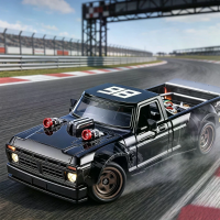 CXD 2401 1/24 2.4G 4WD RC Drift Truck RTR met Gyro LED licht Racing Car Vehicle Models Toys Volledige Proportionele Cont