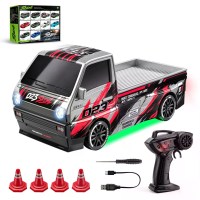 WSD E90 E94 RTR 1/64 2.4G 4WD Mini Drift RC Auto Bureau Race LED Lamp Twee Snelheden Vol Schaal Afstandsbediening Hoge S