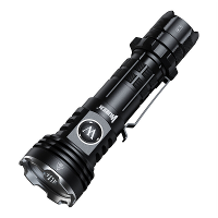 WUBEN T600 1400 Lumen 600m Langeafstandstactische Zaklamp, USB Oplaadbaar Dubbele Knop voor Kampeer Zoeklicht