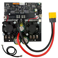 WUZHI BLM 40A Dual Kanaal BLDC Brushless Motor Controller Bidirectioneel 2400W Vooruit en Achteruit Snelheidsregeling Hi