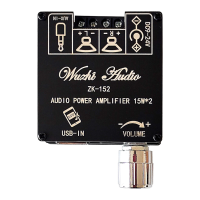 ZK 152 Bluetooth 5.1 Audio Digitale Versterker Board Module 2.0 Stereo Dual Channel 15W+15W