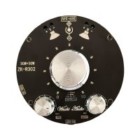 ZK R302 Volume Indicator LED Bluetooth Audio Versterker Board Module TPA3118 Hoge En Lage Bas Aanpassing 30Wx2 Speaker