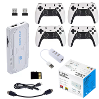 X10 Ultra 128G 3D 4K Retro TV spelstick met Quad Controller 905X3 50000+ Games Plug and Play draagbare klassieke videoga