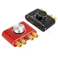 X100H 15W Stereo Versterkerbofd 12/24V Luidspreker Audio Versterker bluetooth 3.5Mm AUX USB U schijf Ingang APP Besturin