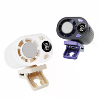 X30 Koelingsclipventilator Halfgeleider IJskoeling Turbo Motor 18000 RPM 1800mAh 5W Stepless Snelheid Slim Scherm 360 Gr
