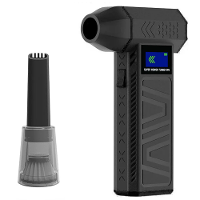 X3M Turbo Ventilator 130000RPM 220W Hoogwaardige Borstelloze Motor 8000mAh Piekbatterij Type C Snelladen 3 Snelheden Sto