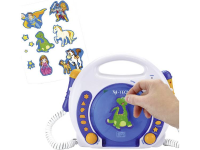 X4 Tech Bobby Joey Kinder Cd Speler Cd, Sd, Usb Incl. Microfoon Blauw