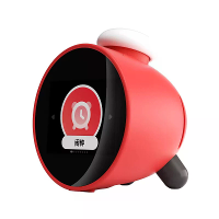 X8 AI Slimme Alarm Klok met 2,8 inch LCD Scherm Spraakassistent Meertalig Ondersteund Type C Opladen Weersvoorspelling W