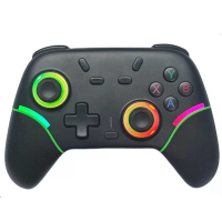 X9 Drie modus draadloze gamingcontroller met RGB verlichting, programmeerbare achterkantknoppen, dubbele vibratie voor P
