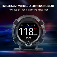 X95 GPS Voertuiggemonteerde Multifunctionele Voertuiggemonteerde Horizontale Hellingsmeter GPS Hoogte Off Road Tafel Hoo