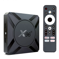 X96 M300 4G+32G Android 14.0 TV Box Amlogic S905X5M Quad core Ondersteuning 4K AI SR Slimme Video Streaming Media Speler