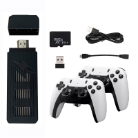 X9Pro Retro 4K Game Stick TV HD Video Game Console S905X3 Chip 256G Ingebouwde 60000+ Games voor PS1/PSP/SFC/N64 Dubbele