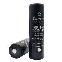 1Pc Keeppower IMR18650 3.7V 3500mAh 20A Pulsontlading 18650 Batterij Button top Oplaadbare Lithium ion Power Cell Voor Z