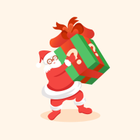 2021 Kerst Lucky Stocking zaklamp