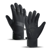 XANES 3M Dikke Winter Fietshandschoenen voor Mannen en Vrouwen Waterdicht Touchscreen Fleece Warme Motorhandschoenen voo