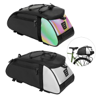 XANES 4L Grote capaciteit Fietstas Multi Functionele Waterdichte Reflecterende Waterbestendige Fiets Achter Bagagedrager